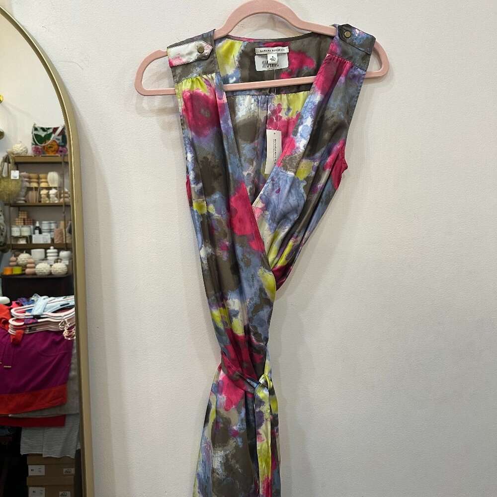 NWT Banana Republic Waatercolor Wrap Dress